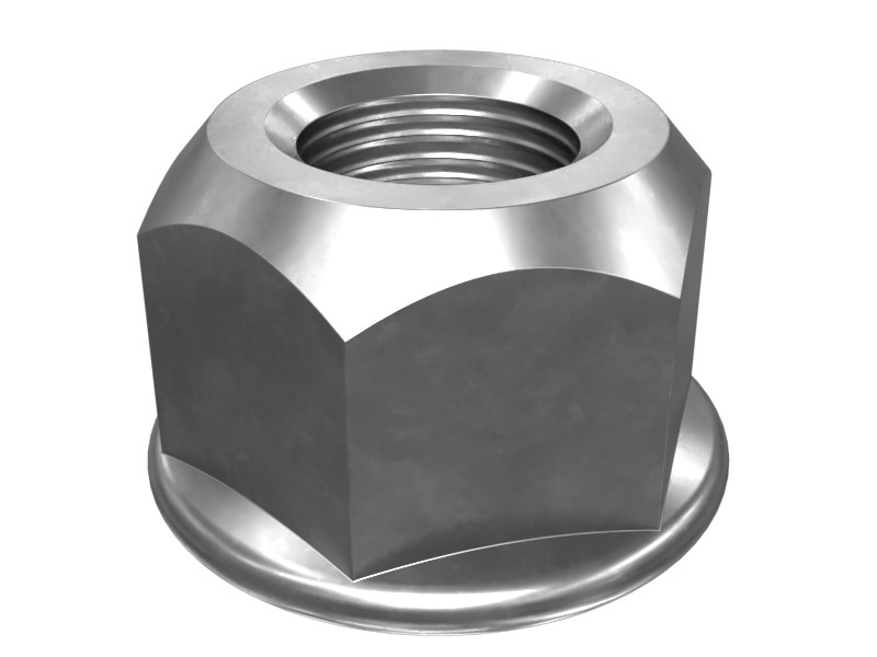 391-2167 3/8"-16 Hex Flange Nut