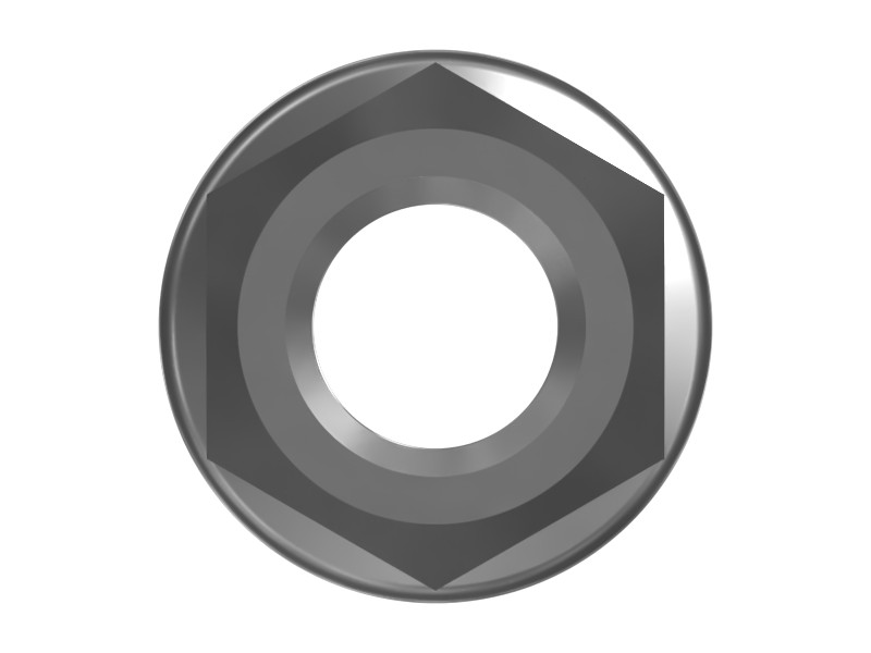 391-2167 3/8"-16 Hex Flange Nut - image 3