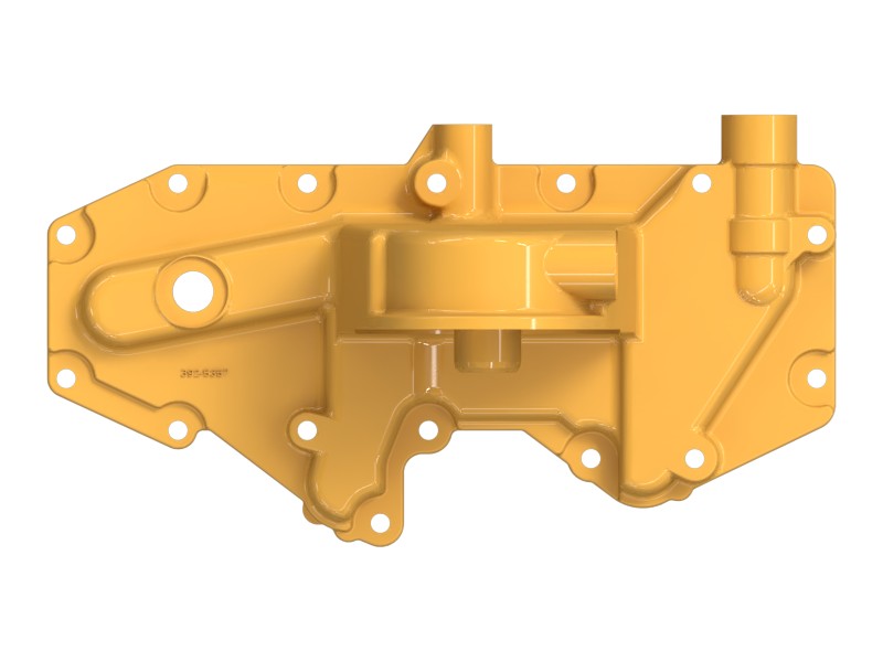 392-5357 Oil Filter Base - image 3