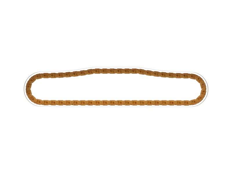 395-3570 215.9 mm Pitch Sealed and Lubricated Track Link - image 2