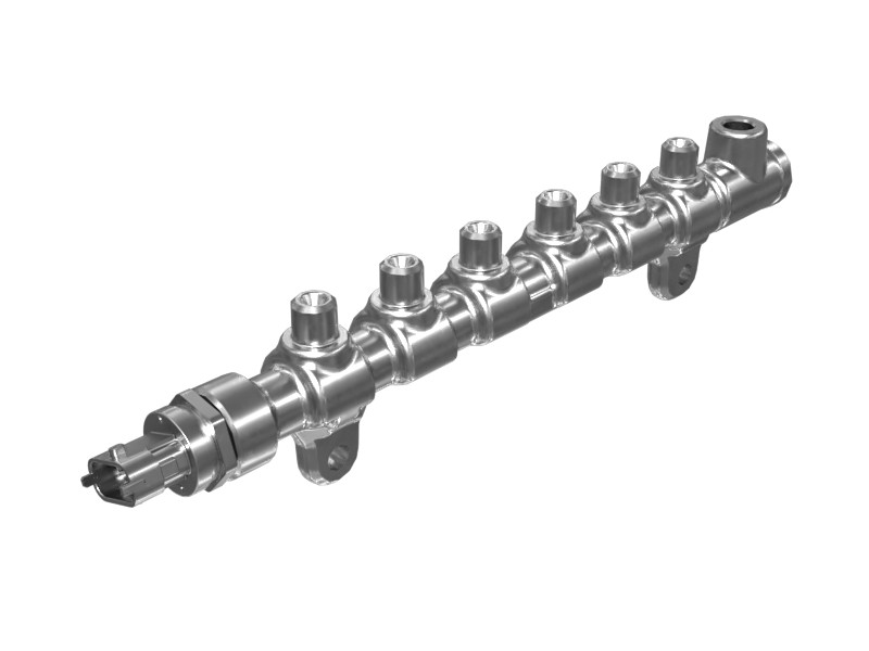 396-2052 4 Cylinder Fuel Rail