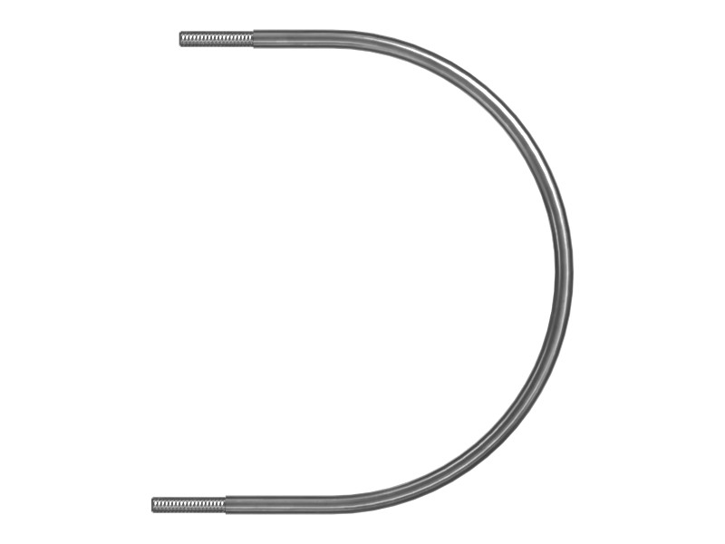398-7027 M10-1.5 x 219 mm U-Bolt - image 3