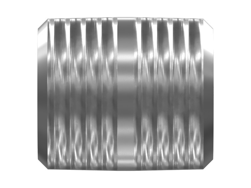 3B-7749 1-11-1/2 NPT Thread Straight Adapter - image 2
