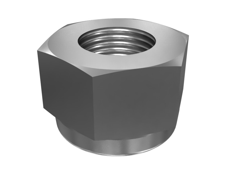 3E-9865 1/4"-20 Hex Lock Nut