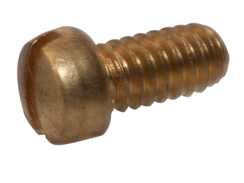 3F-7586 1/4"-20 x 1/2" Round Head Slotted Screw