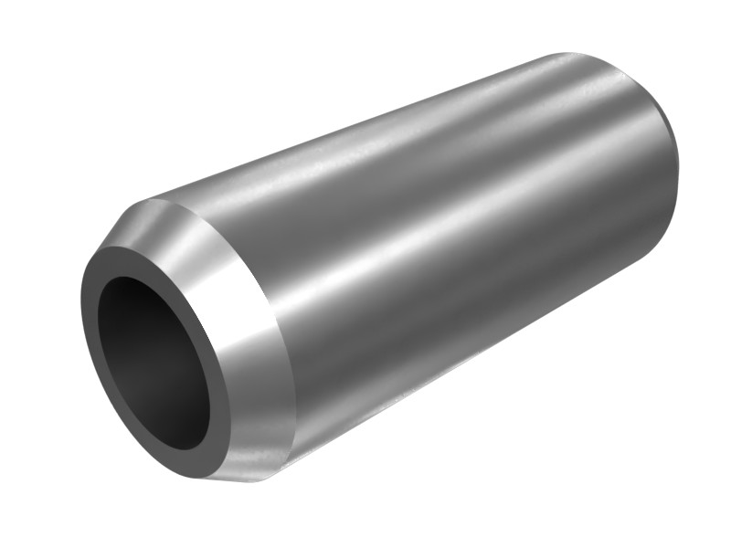 3H-2617 15.87 mm Long Steel Slotted Spring Pin