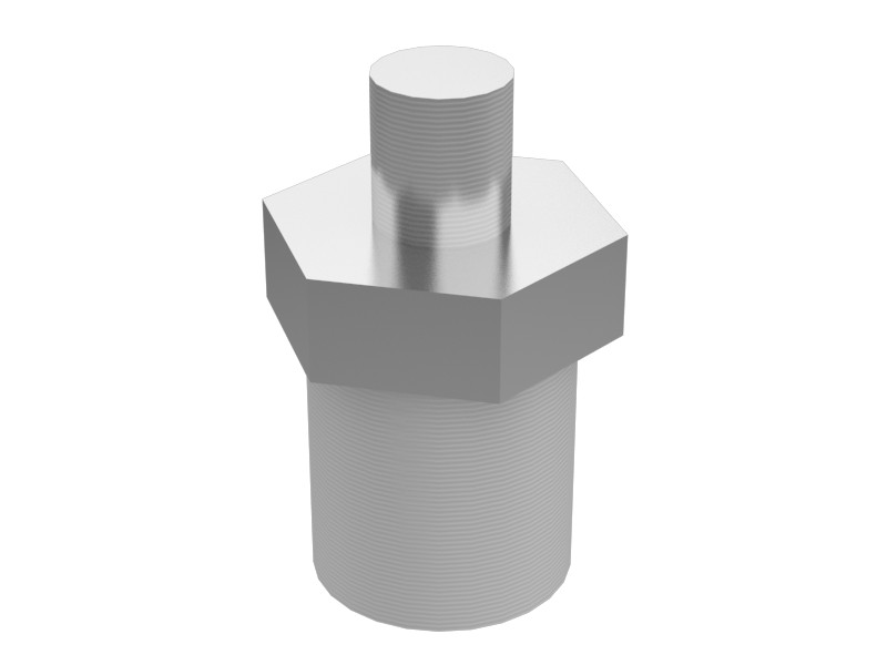 3N-8278 1/2-14 NPTF X 7/16-20 Electronic Sensor Adapter