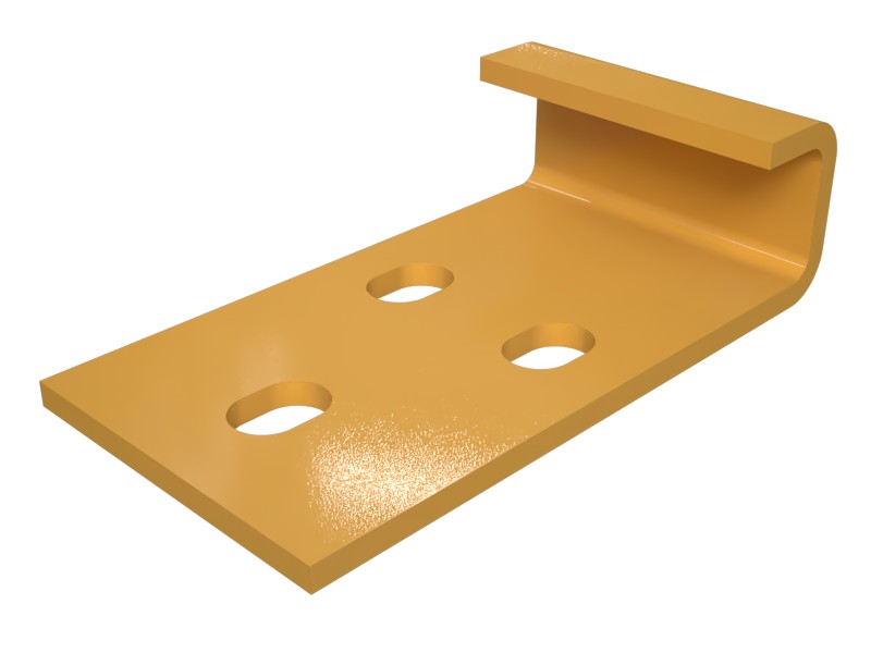 3W-3819 4 mm Thick Slide Block Mounting Plate