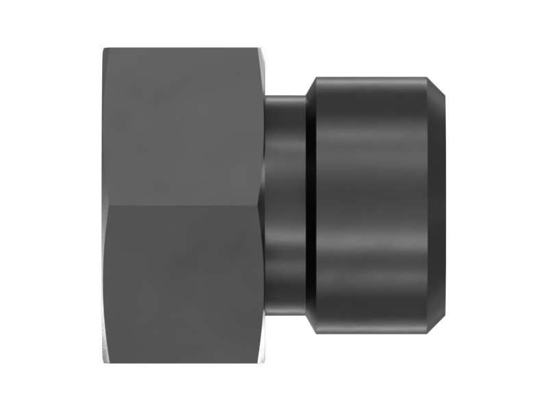 3Y-2888 9/16-18 X 1/8-27 NPTF Hex Head Straight Adapter - image 3