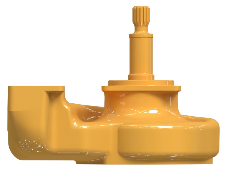 416-0609 Water Pump with Impeller for Engine Housing - image 4