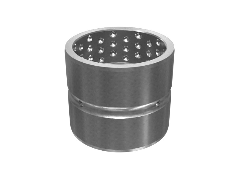 418-1969 80.2 mm ID Corrugated Straight Sleeve Bearing