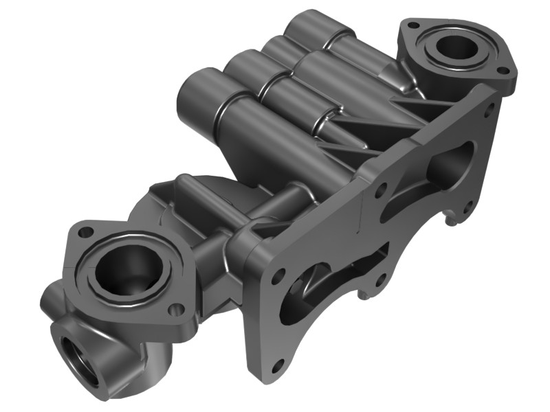 419-8637 Oil Filter Base
