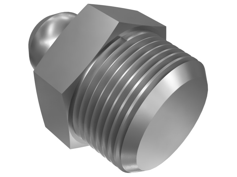 426-4164 1/8" Thread Straight Adapter