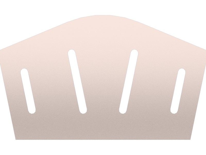 431-9487 12 mm Thick Rock Bucket Wear Plate - image 3