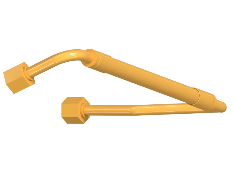 436-2860 9.52 mm OD Turbocharger Oil Line - image 3