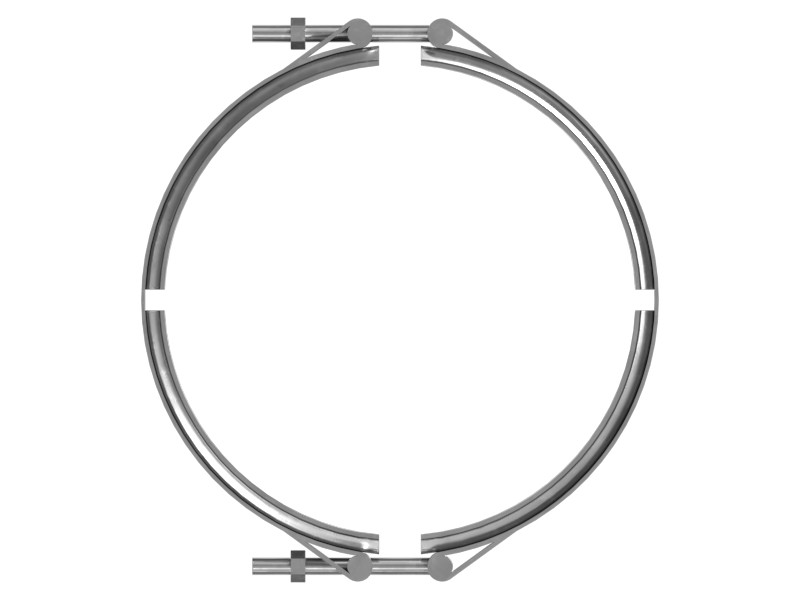 438-6546 245.30 mm Minimum OD V-Band Clamp - image 3