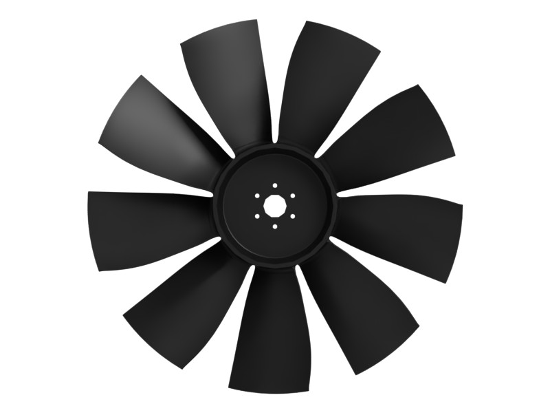 443-2501 9-Blade Radiator Fan - image 3