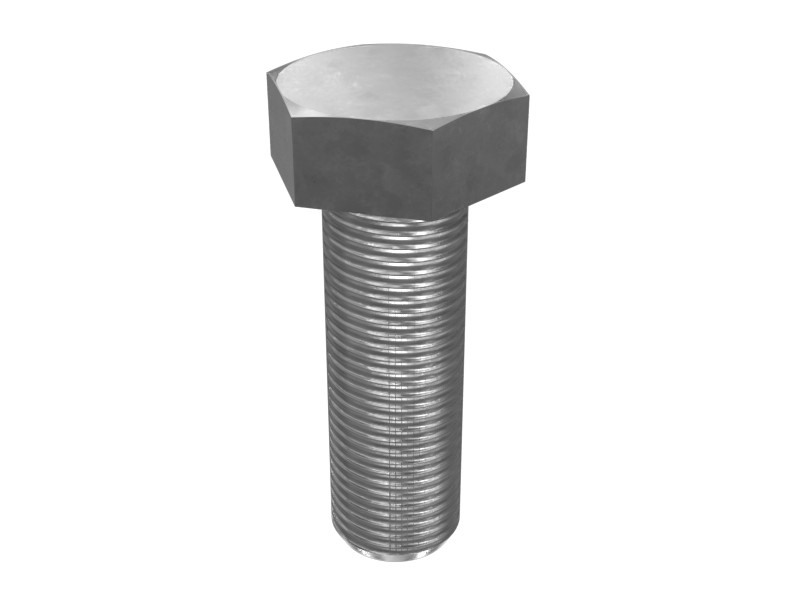 447-1728 M30-3.5 x 90 mm Hex Head Bolt