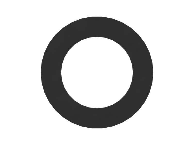 448-9303 6.40 mm ID Steel Shim - image 2