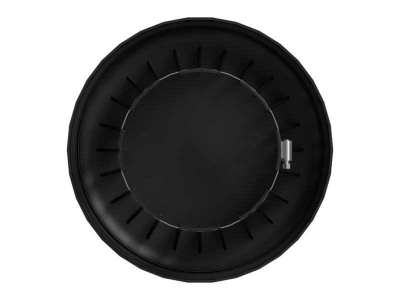 464-8458 Cab Air Precleaner Rain Cap - image 3