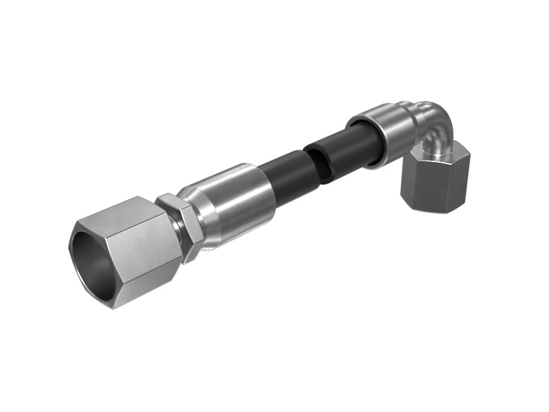 483-0333 Medium Pressure High Temperature Teflon-Lined Hose Assembly