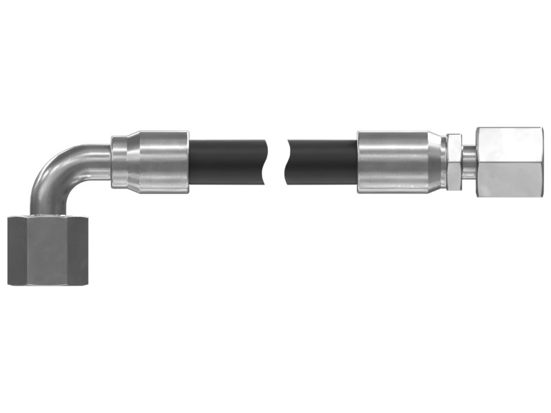 483-0333 Medium Pressure High Temperature Teflon-Lined Hose Assembly - image 2