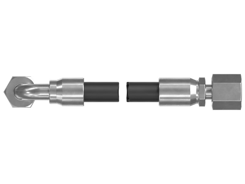 483-0333 Medium Pressure High Temperature Teflon-Lined Hose Assembly - image 3