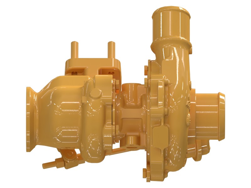 498-1551 Engine Turbocharger - image 2