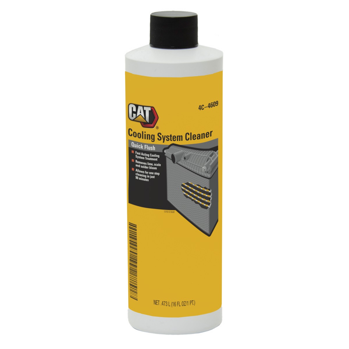 4C-4609 Cooling System Cleaner (Quick Flush)