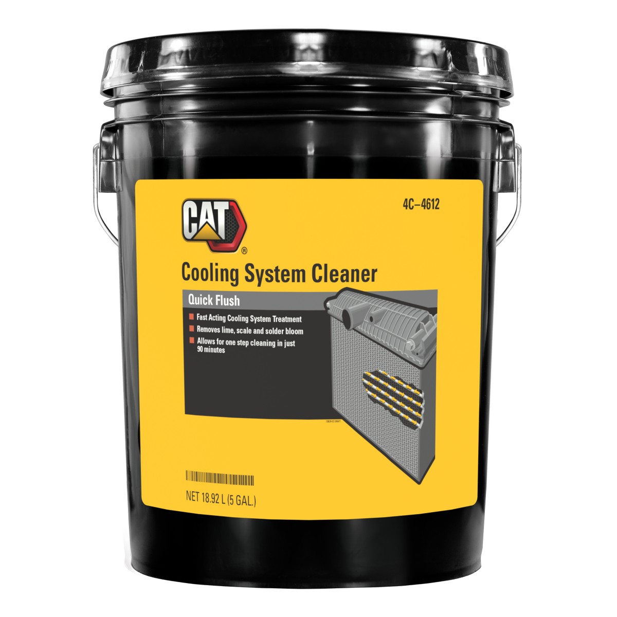 4C-4612 Cooling System Cleaner (Quick Flush)