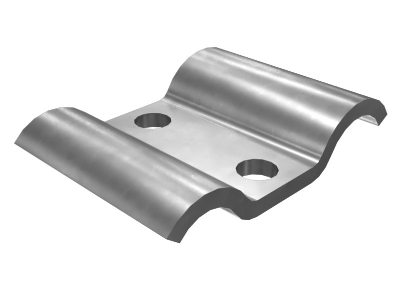 4I-1676 Multi-ID Steel Half Double Clip