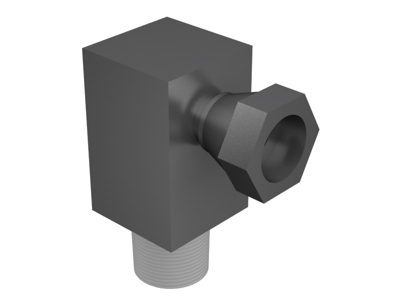 4J-3914 38.10 mm Long 90 Degree Elbow Adapter