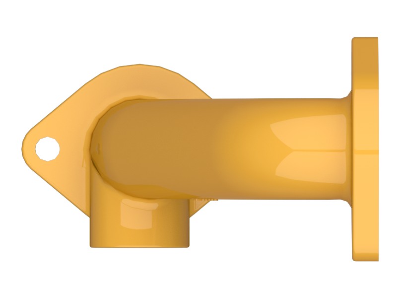 4N-0826 Cooler Inlet Elbow - image 3