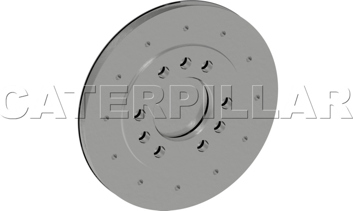 4N-1047 Single-Groove Crankshaft Vibration Damper Pulley