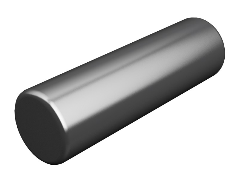 4N-1650 31.80 mm Long Radius End Steel Dowel