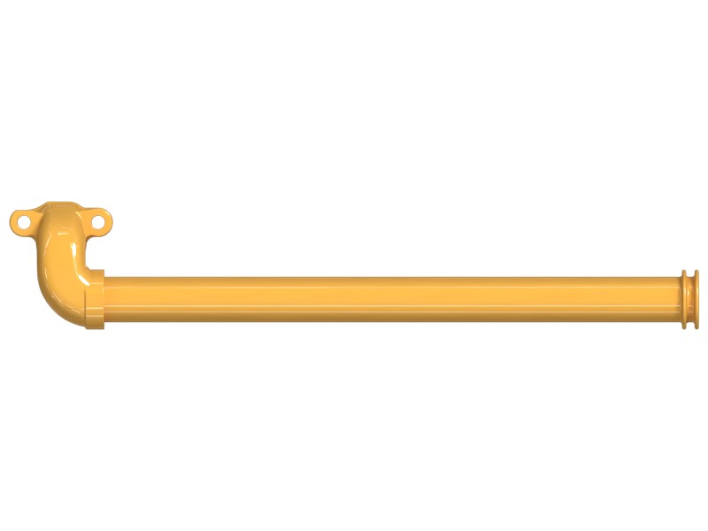 4N-2378 Oil Pump Discharge Tube Assembly - image 3