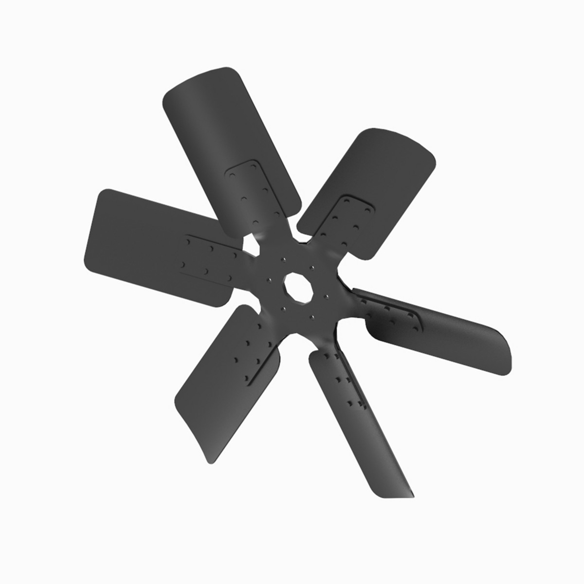 4N-2571 6-Blade Reverse Flow Blower Fan Hub