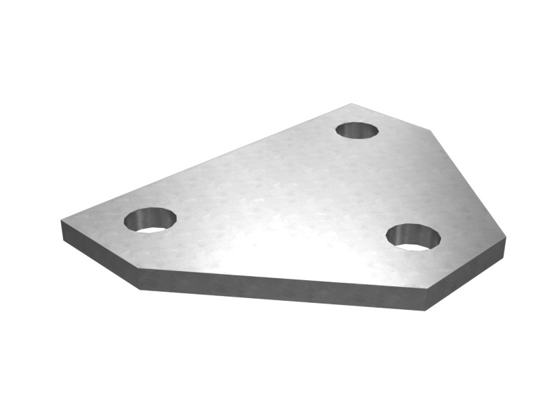 4N-3306 4.78 mm Thick Radiator Bracket Support Plate