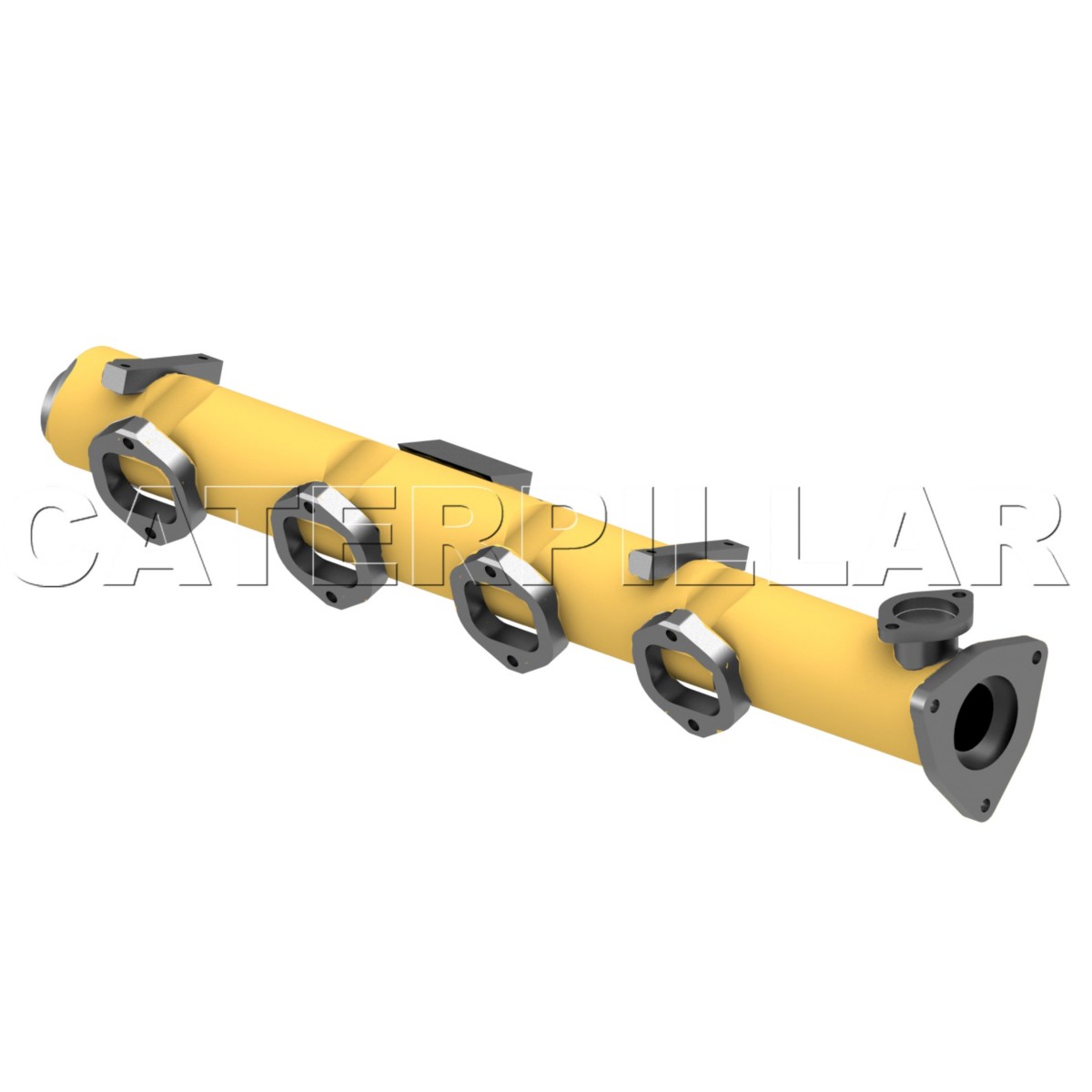 4N-5444 Left Water-Cooled Exhaust Manifold