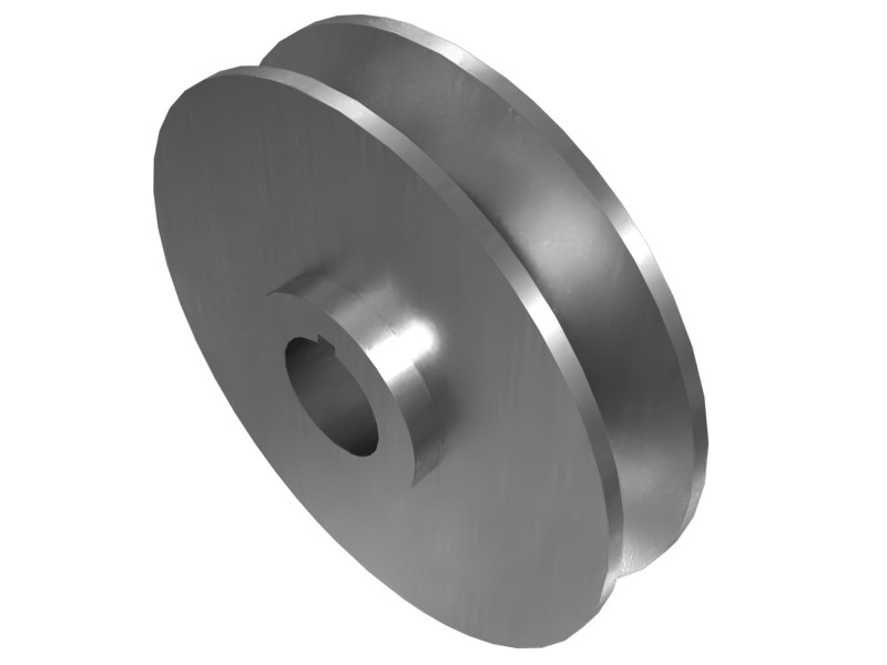 4N-8225 1 Groove Alternator Pulley