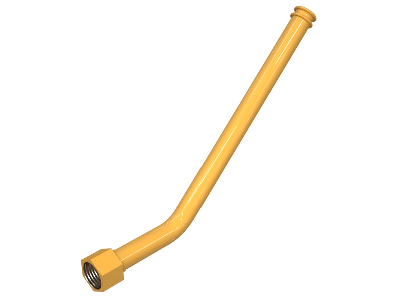 4P-5296 Turbocharger Water Supply Line Tube