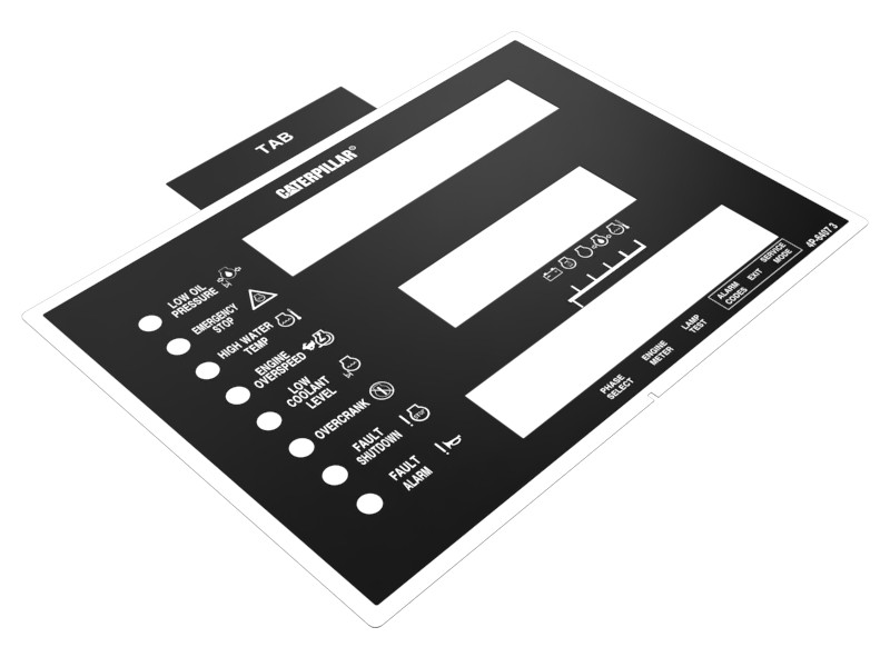 4P-6407 Electronic Module Control Panel Film