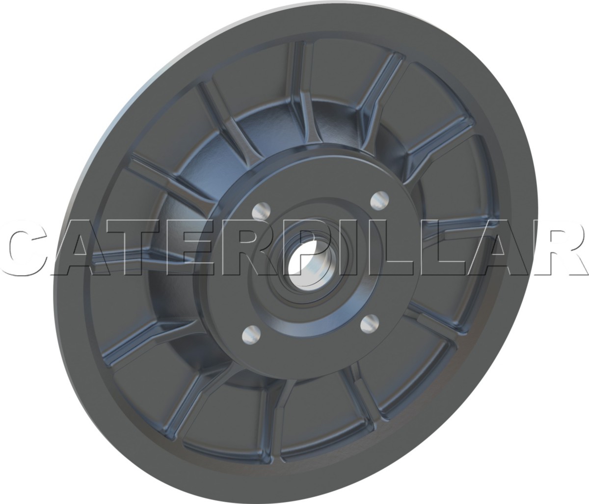4P-6523 Turbocharger Compressor Backplate