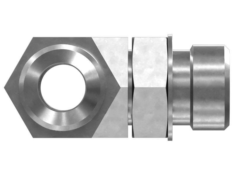 4S-4869 3/4-16 Tee Adapter - image 2