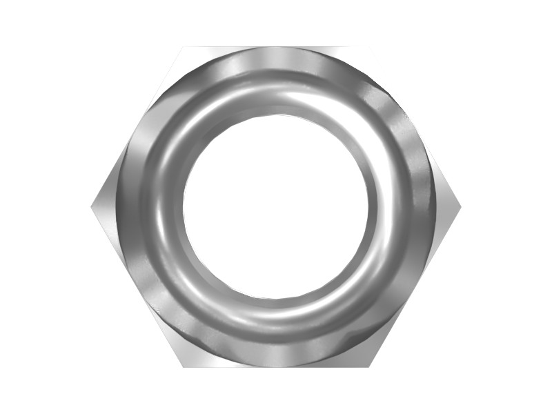 505-3171 M12x1.75 Tapered Hex Nut - image 3