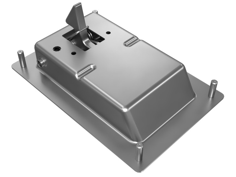 505-5963 180 mm Long Pump Compartment Access Door Latch