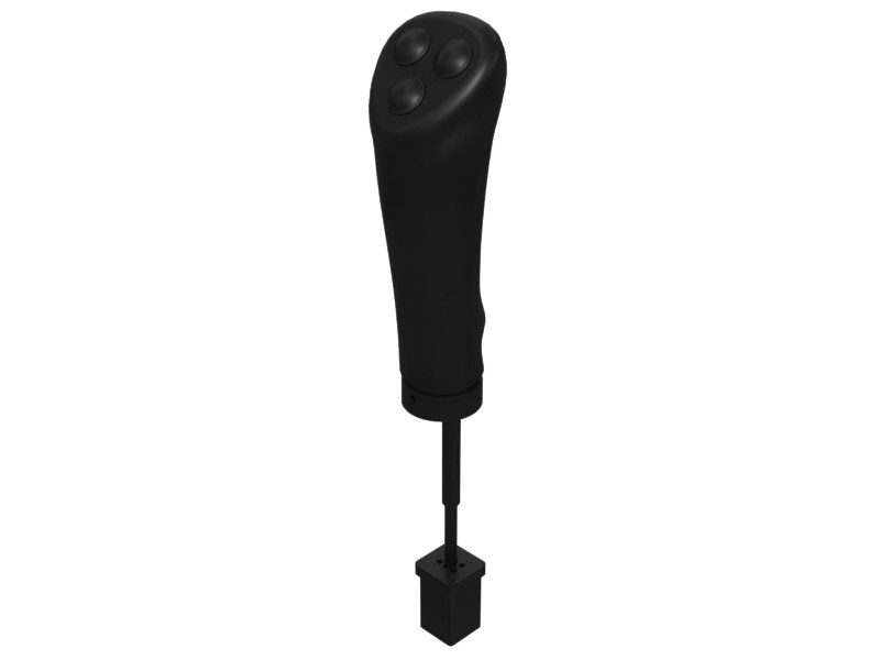 512-1242 3-Button Right Side Joystick Handle