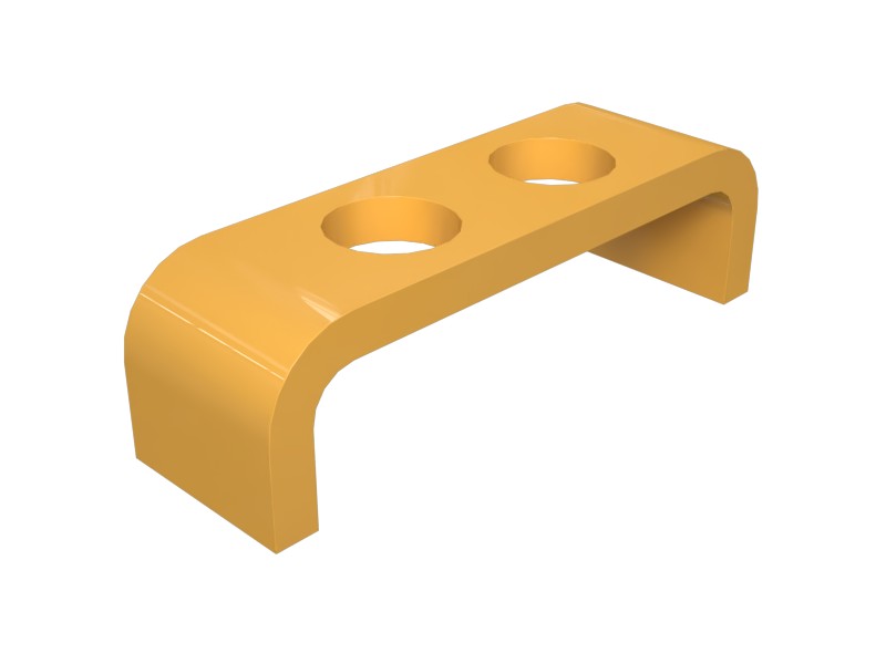 516-2463 5 mm Thick Track Adjuster and Recoil Strap