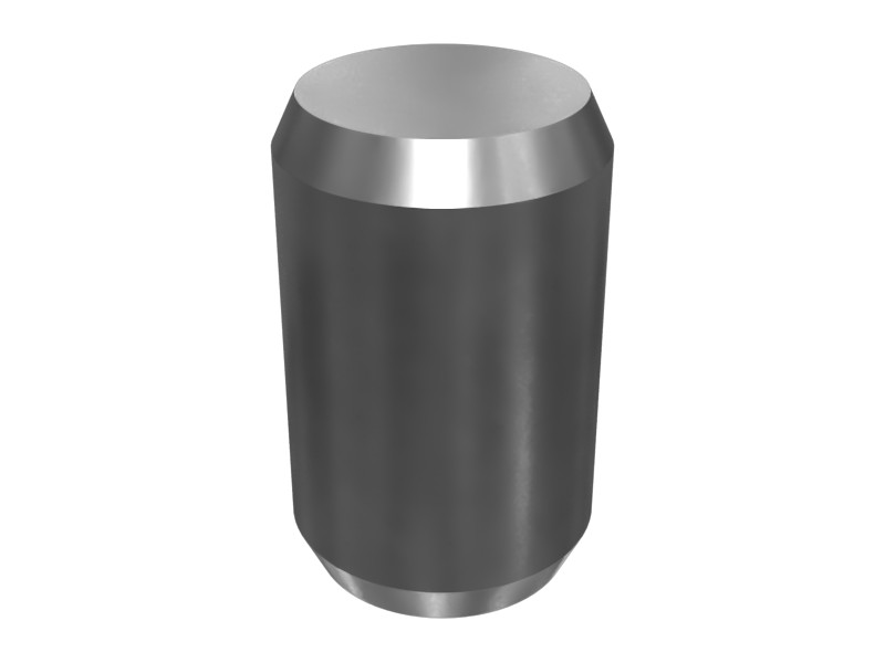 520-0323 10.01 mm OD Hollow Flat Dowel