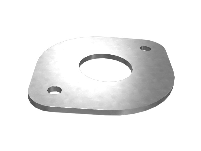 522-6535 Cab Ethernet Wiring Support Plate